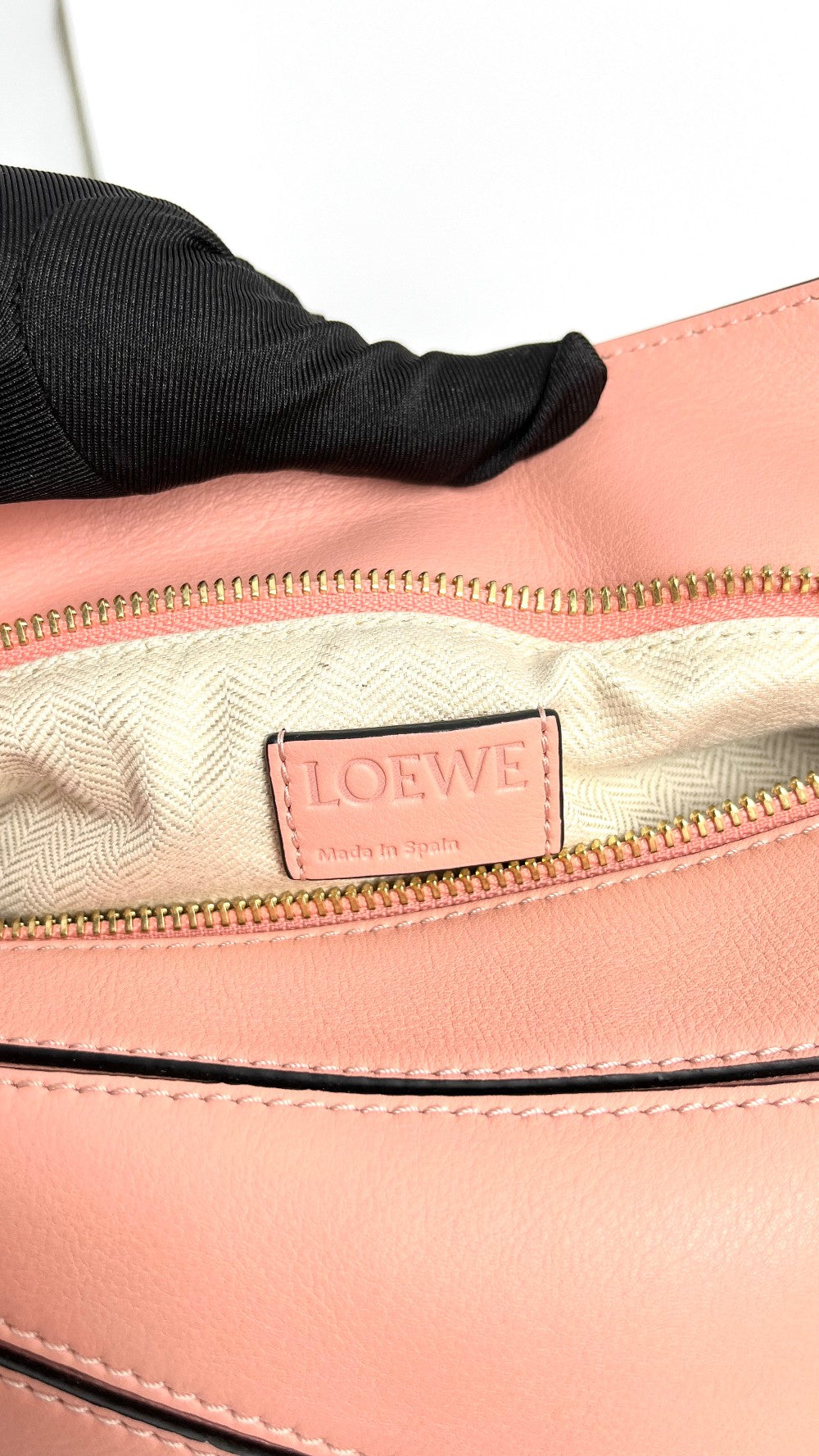 Preowned. Loewe Puzzle Bag Peach|4613