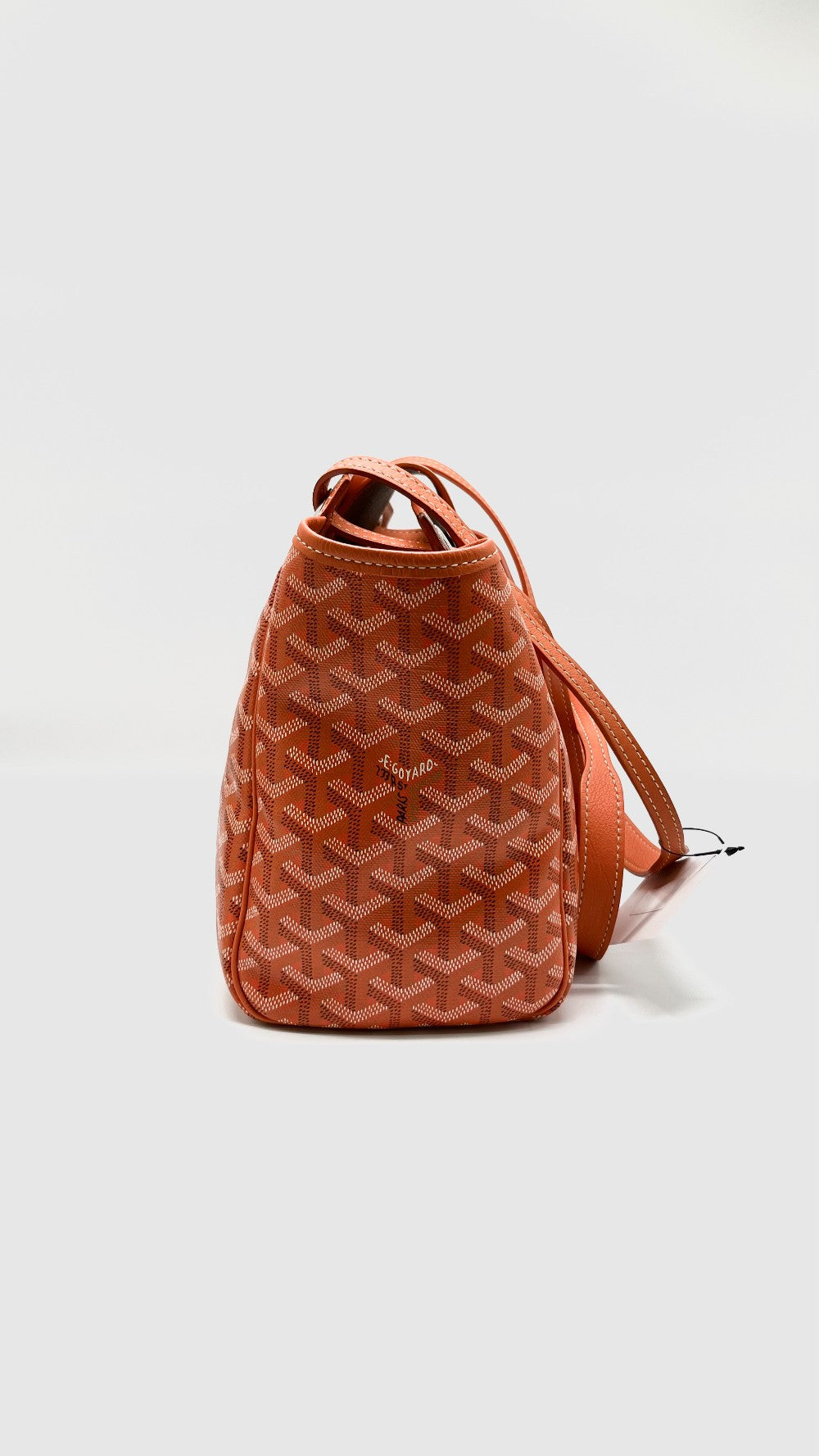 Preowned. Goyard Routte Suple Canvas Orange PHW. SAR120220|9225