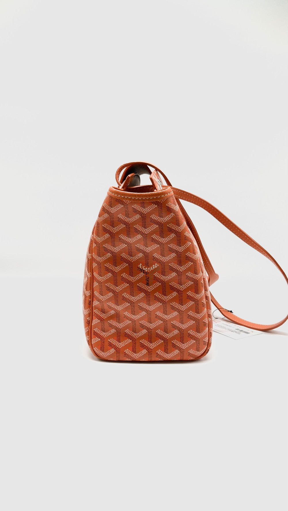 Preowned. Goyard Routte Suple Canvas Orange PHW. SAR120220|9223