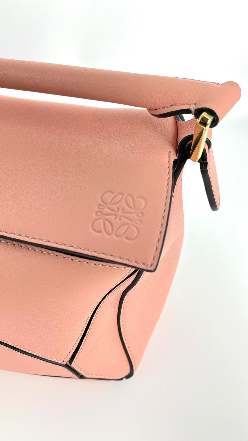 Preowned. Loewe Puzzle Bag Peach|4610