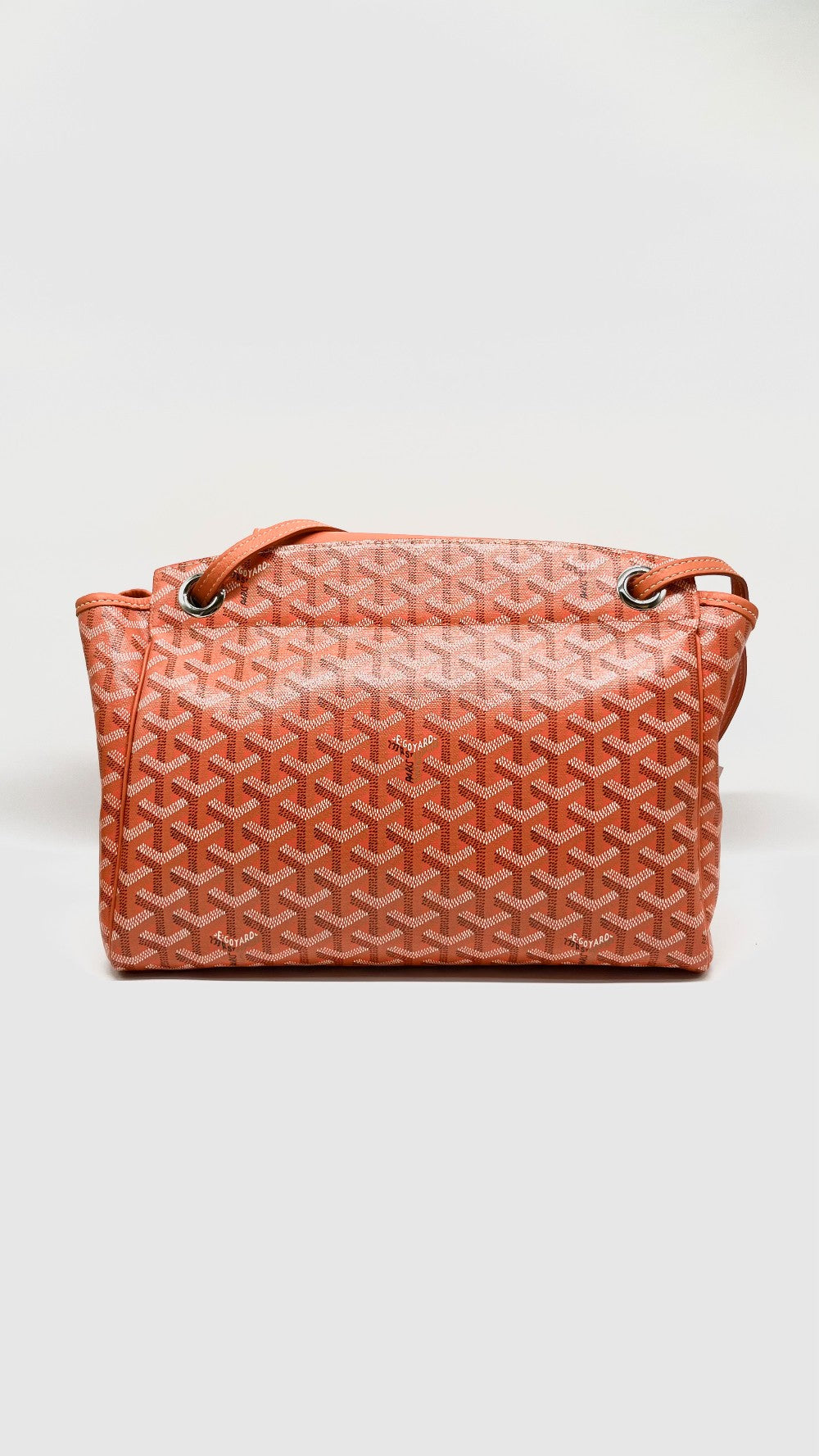 Preowned. Goyard Routte Suple Canvas Orange PHW. SAR120220|9224