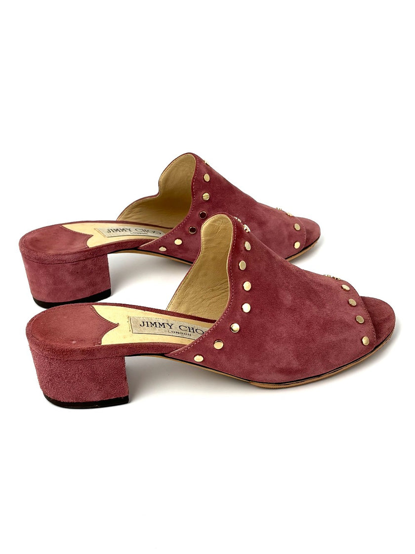 Preowned. Jimmy Choo Sandals Rose Gold. 36.5|9016