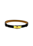 Brand New. Hermes Kelly Belt Black GHW. KTY510BI|17009