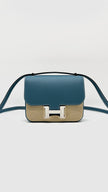 Brand New. Hermes Constance 18 Blue Jean Epsom PHW. KHT098IH|13689