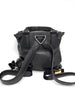 Preowned. Givenchy Pandora Backpack Black Calf/Croc Embossed. EFE0186|8181