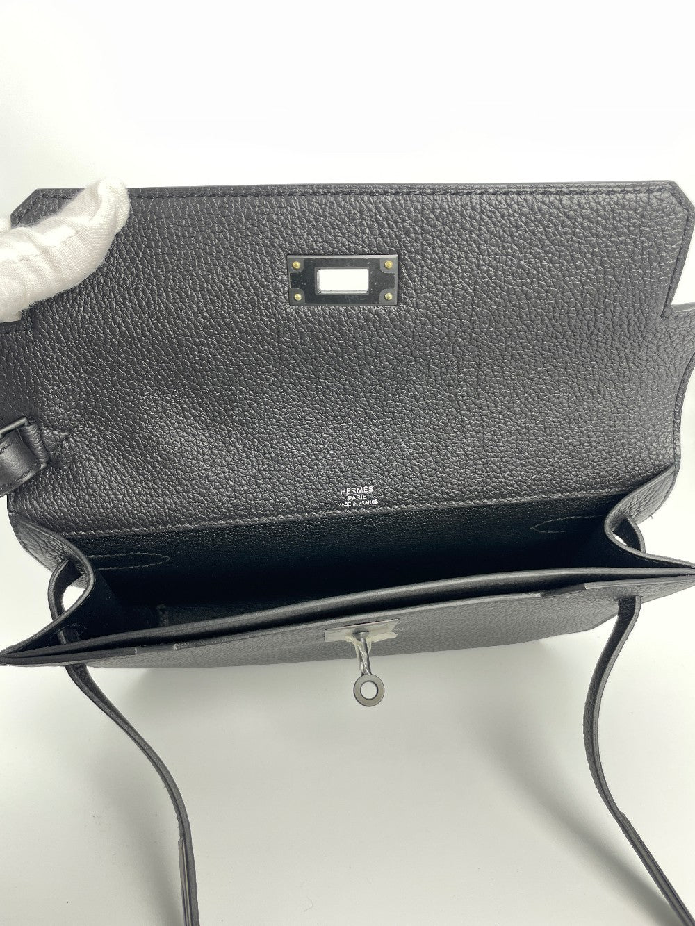 Brand New. Hermes Depeches Black on Black. WCT316|3482