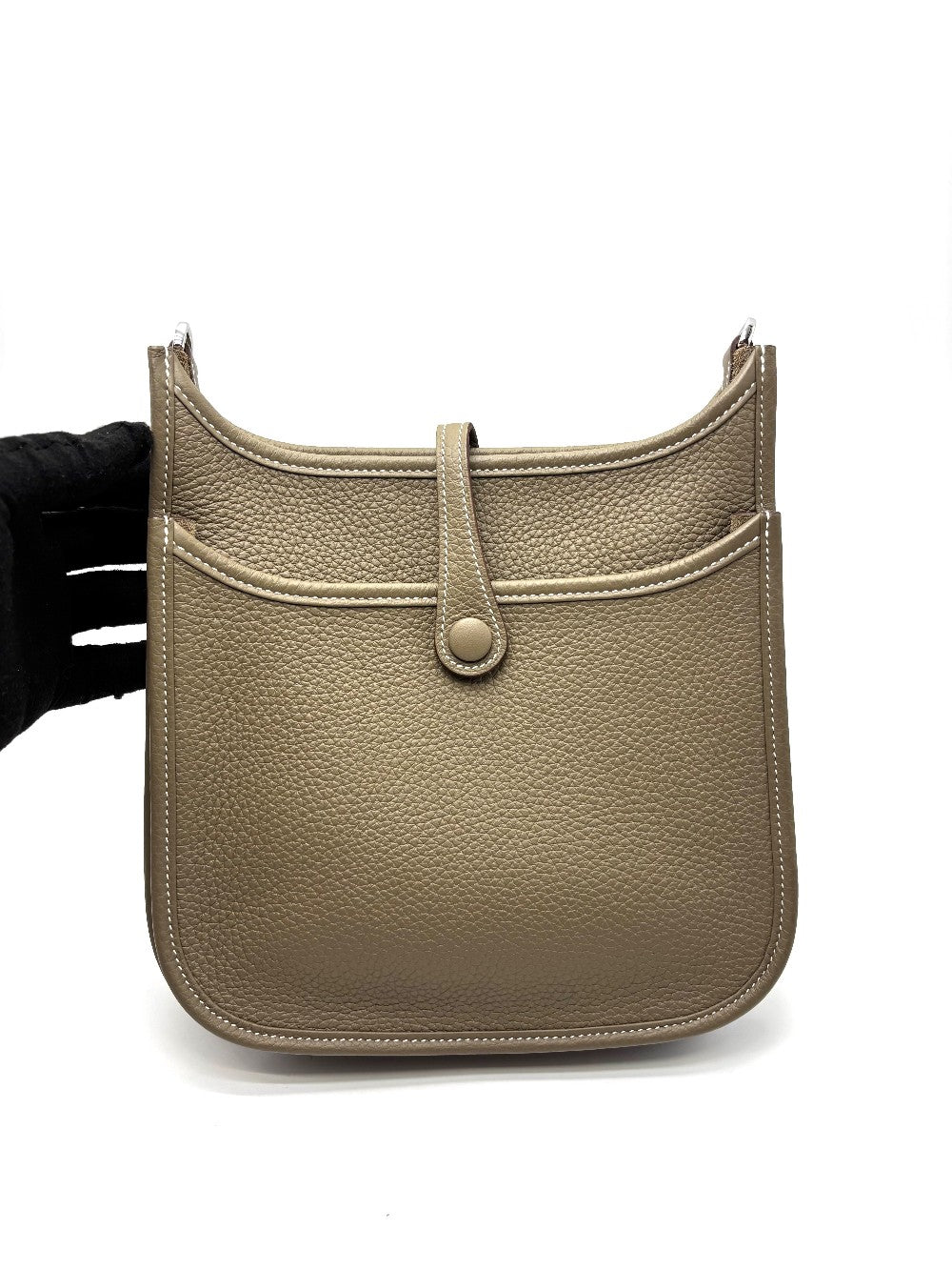 Unused. Hermes Evelyne 23 Etoupe Togo PHW. KBS008ZB|17245