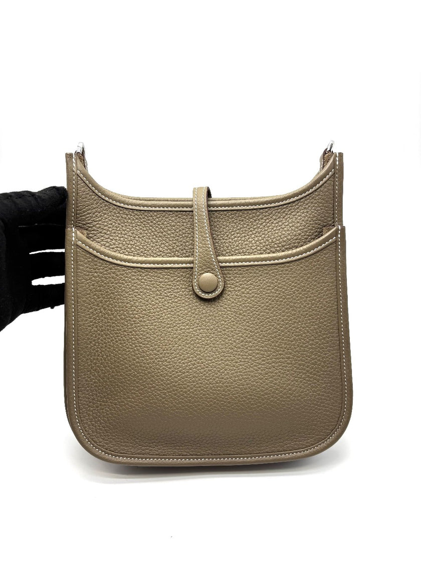 Unused. Hermes Evelyne 23 Etoupe Togo PHW. KBS008ZB|17245