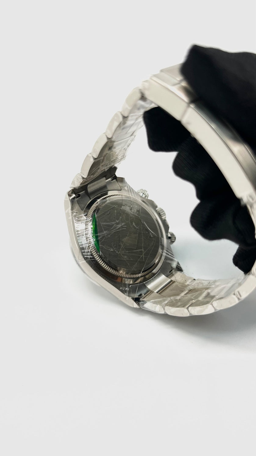 Brand New. Rolex Daytona Ghost Full White Gold Oyster Bracelet 2025 12. 5 Links 40 MM|14380