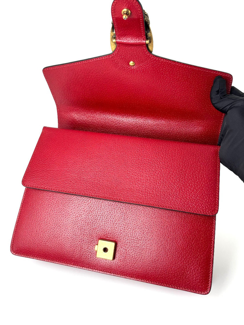Preowned. Gucci Dionysus Medium Red. 403-340-525-040|5857