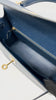 Like New. Hermes Kelly 25 Bleu De Prusse Epsom Sellier GHW. WHA469KY|8274