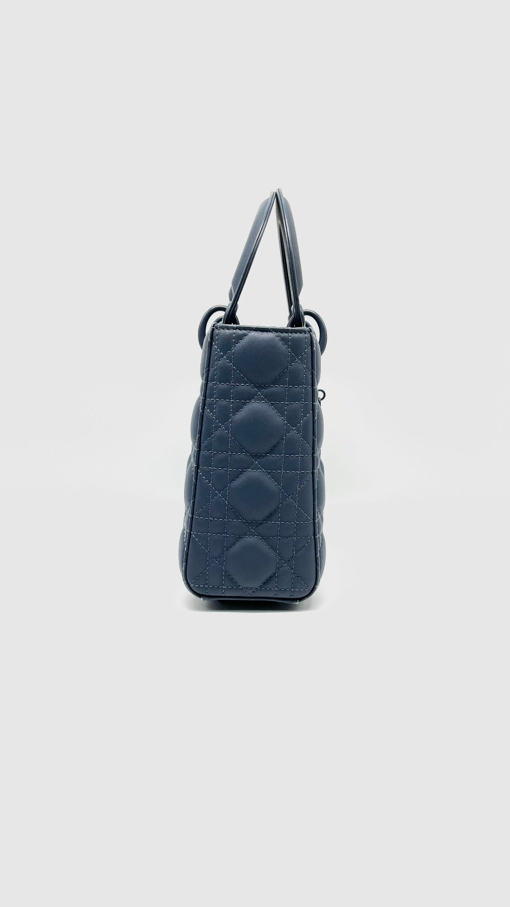 Preowned. Dior Small My ABCDior Lady Dior Pale Blue Ultra Matte. M0538IlOI|13582