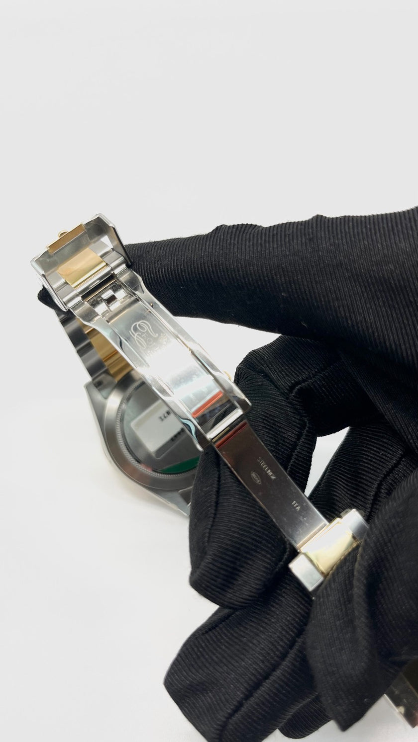 Preowned. Rolex Daytona Champagne Dial Two Tone YG/ Steel 2017 40mm 12.5 links|14386