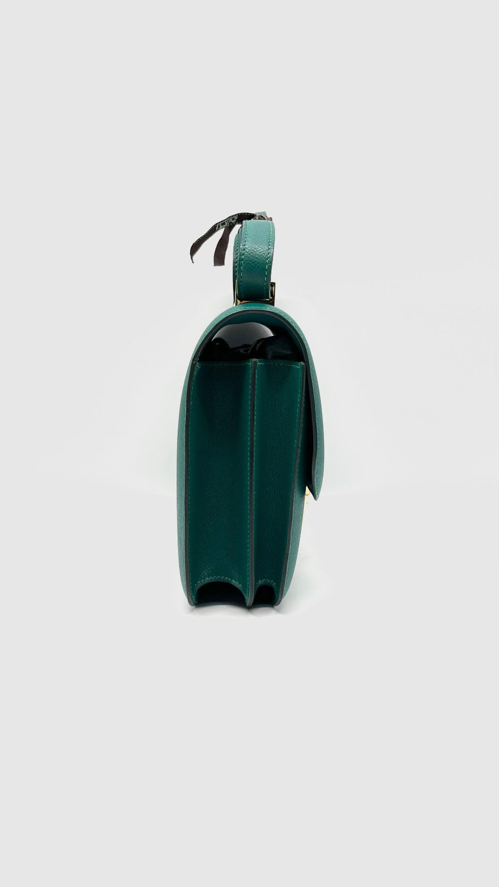 Like New. Hermes Constance 24 Malachite Epsom GHW. AST108FZ|14521