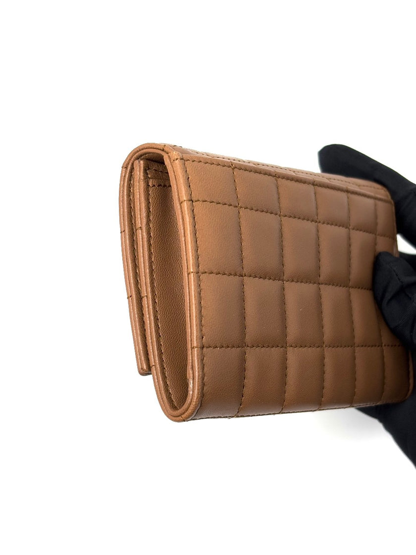 Brand New. YSL Bifold Wallet Brown|7155