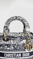 Preowned. Dior Lady Oblique Medium GHW. 50MA0212|4419