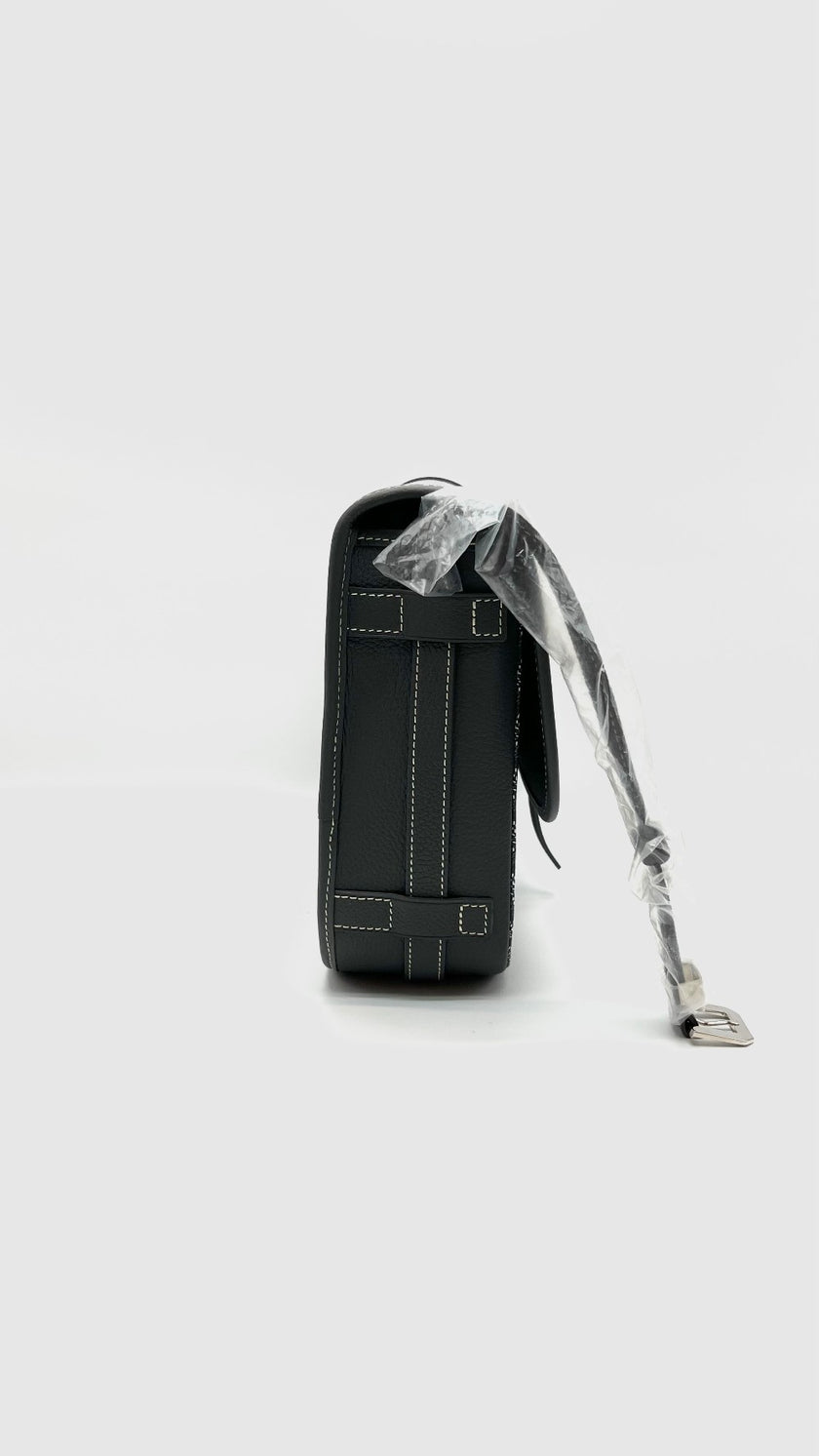 Brand New. Goyard Belvedere MM Gray SHW. MAE020256|16488