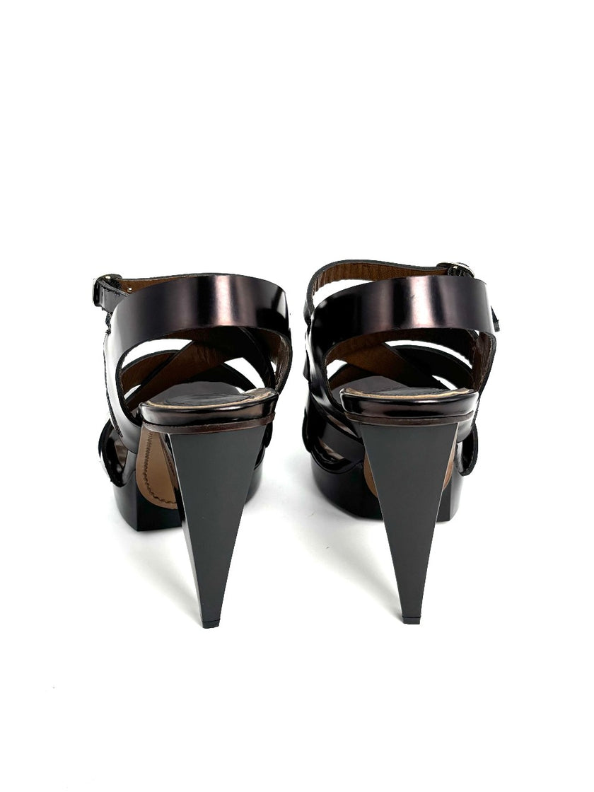 Preowned. Marni Heel Bordeaux. 40|12578