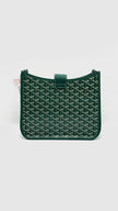 Brand New. Goyard Musette PM Green. SAH020264|16501