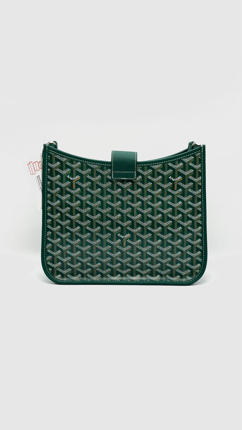 Brand New. Goyard Musette PM Green. SAH020264|16501