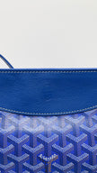 Brand New. Goyard Hirondelle Blue|11818