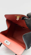 Like New. Hermes Toolbox 20 Caban/Cuivre Swift Permabrass HW. DBY001MA|16573