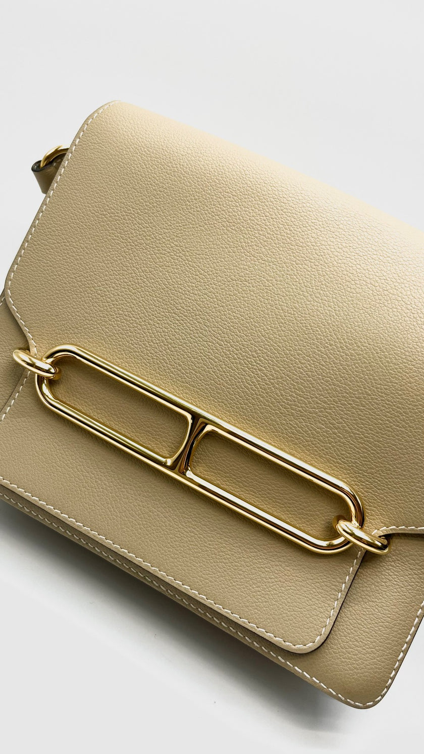 Like New. Hermes Roulis 23 Trench Evercolor GHW. XST009 SU|15593