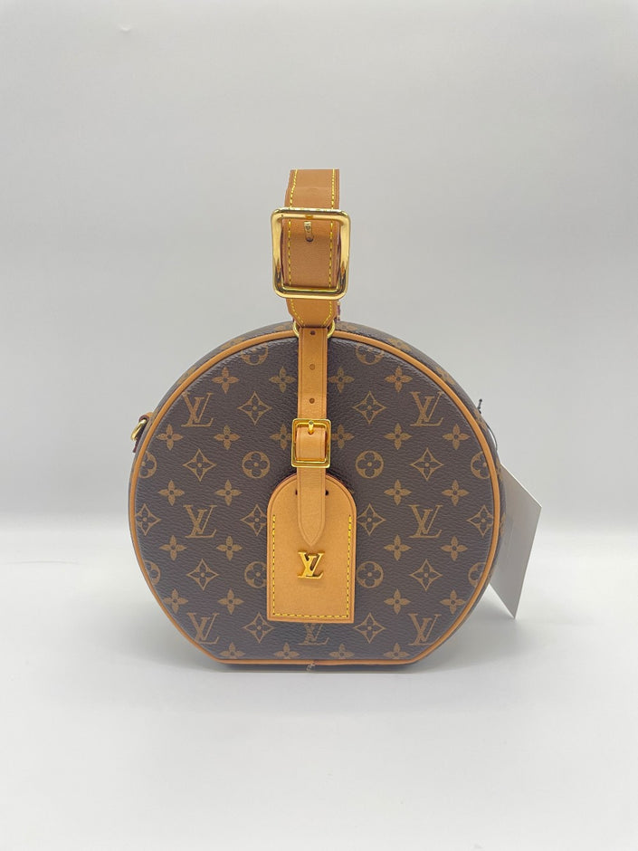 Preowned. LV Petite Boite Chapeau GHW. DR5517|9150
