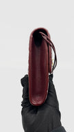 Brand New. Bottega Andiamo Clutch Burgundy GHW|8299