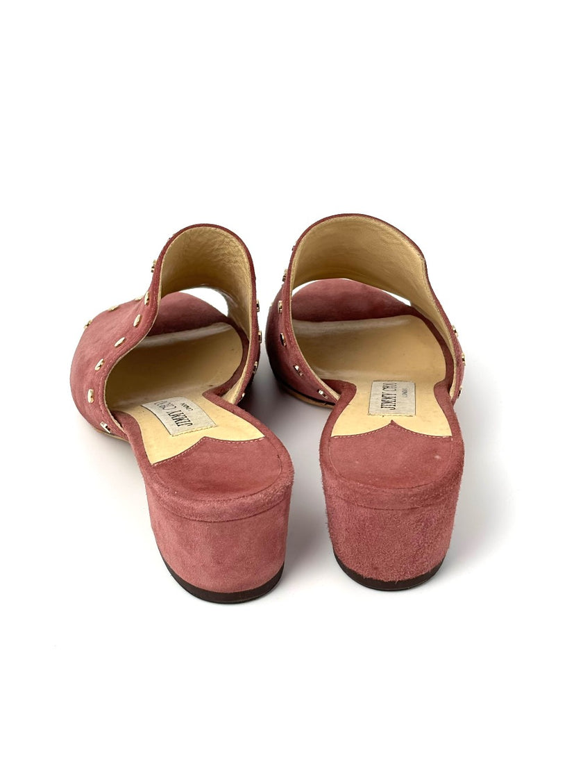 Preowned. Jimmy Choo Sandals Rose Gold. 36.5|9014