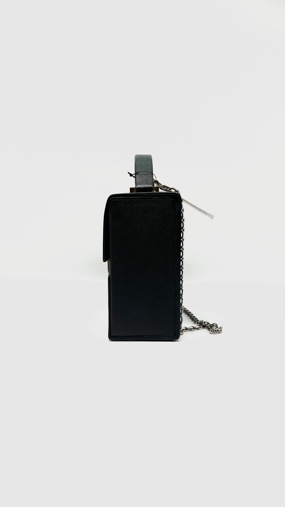 Preowned. Cinhetic Box 18 Chevre Black PHW. CSX007FS|11557