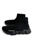 Preowned. Balenciaga Speed Trainer Sneakers Black. 38|12929