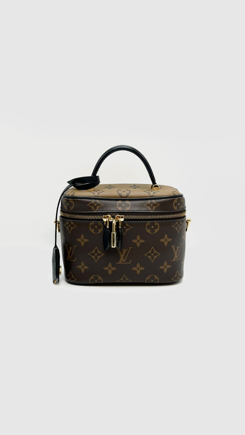 Like New. LV Vanity Kit Mono Reverse GHW. PL0271|16883