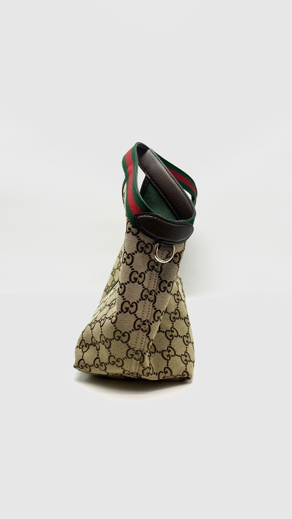 Like New. Gucci Giglio GG Canvas Tote Bag. 860845525040|16049