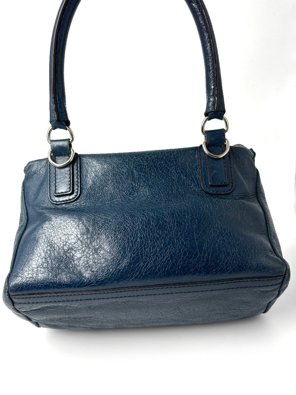 Preowned. Givenchy Pandora Small Blue. EFG0198|9485