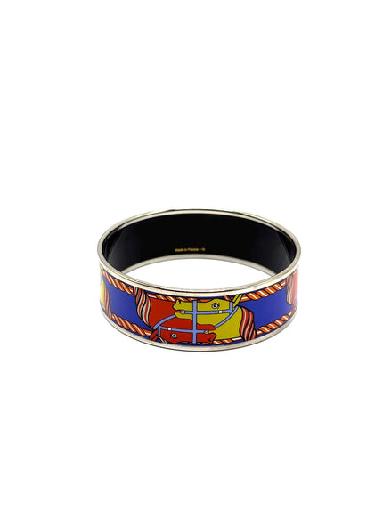Preowned. Hermes Grand Apparat Bangle|8876