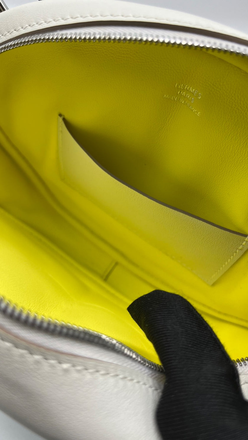 Brand New. Hermes Loop Beltbag Blanc. BAM002UH|11744