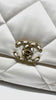 Preowned. Chanel C19 Medium White Lambskin GHW. K748P2AE|5200