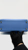 Preowned. Hermes Kelly 28 Blue Paradis Clemence GHW. RMI30|13574
