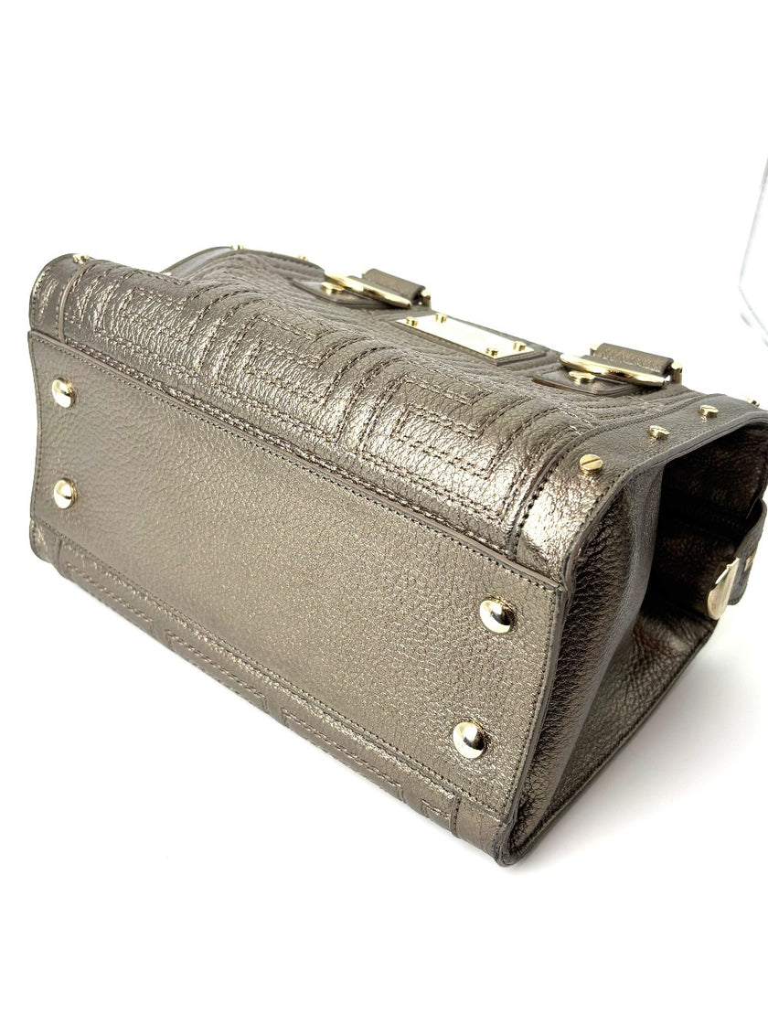 [SALE] Preowned. Versace Two Way Metallic Gray|5999