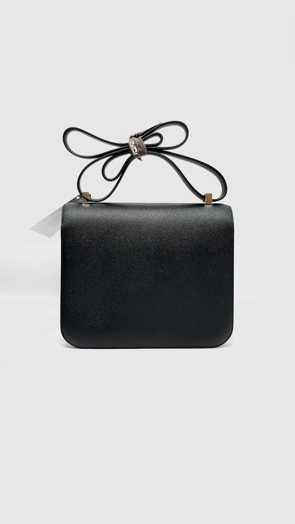 Unused. Hermes Constance 24 Black Epsom PHW. CHT917BT|9680