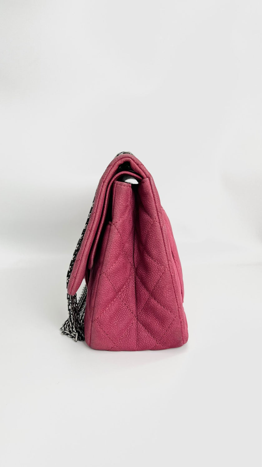 Preowned. Chanel Reissue Jumbo Flap Pink. 17835947|4264