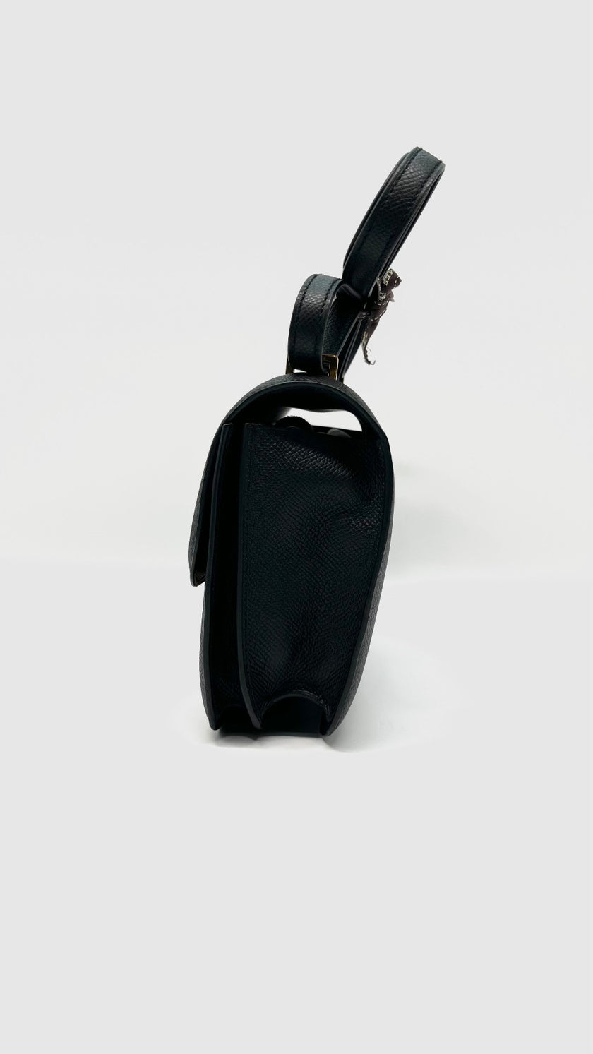 Brand New. Hermes Constance 18 MIni Black Epsom RGHW. BMS 867 IH|7780
