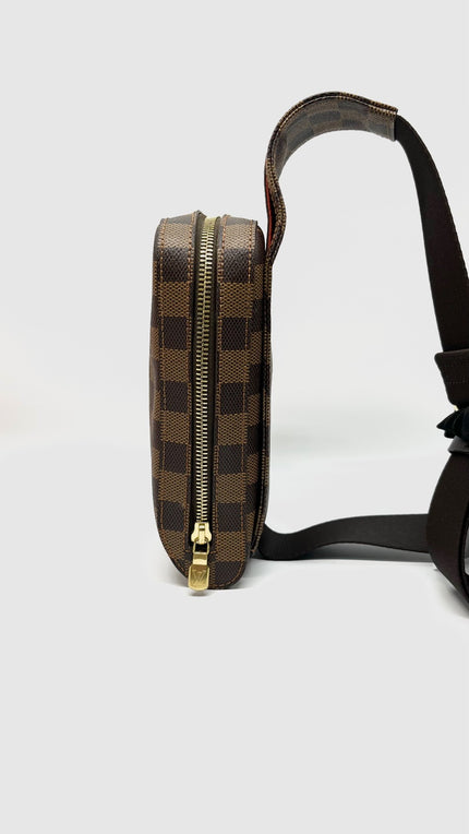 Preowned. LV Geronimos Beltbag Damier Ebene GHW. CA1025|8543