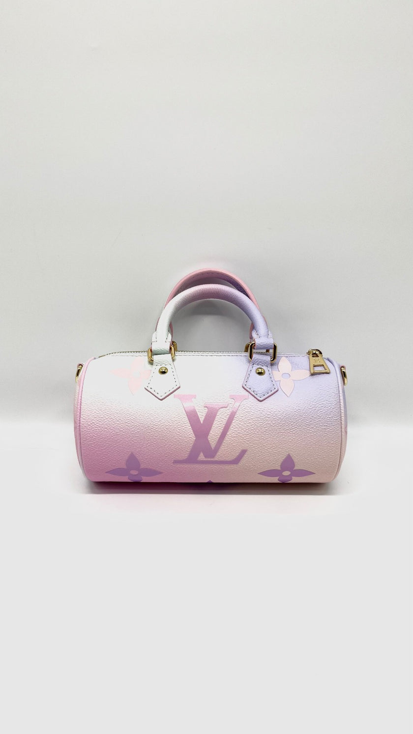 Unused. LV Papillon BB Sunrise Pastel. MCHIP|10327