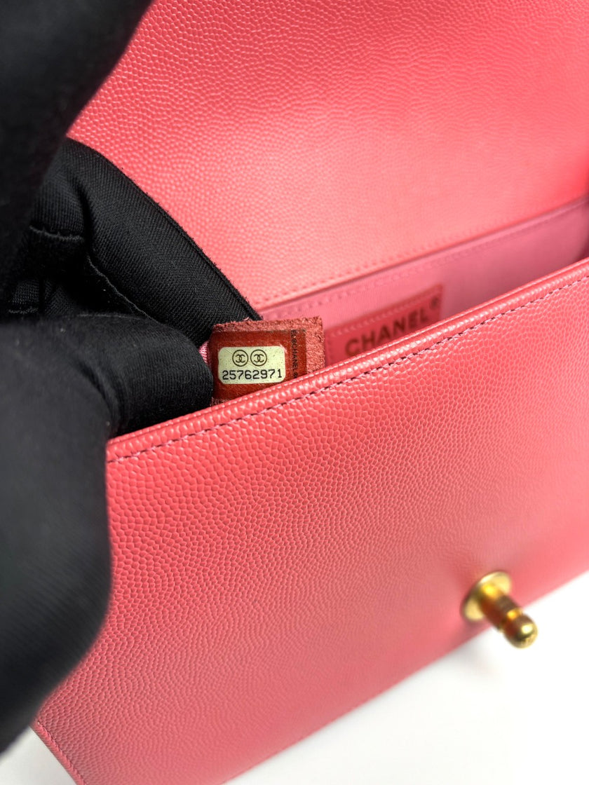 Preowned. Chanel Leboy Old Medium Pink. 25762971|4322