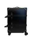 Preowned. Globe Trotter Luggage Black 24