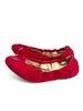 Preowned. Tods Dolls Shoes Red. 38.5|12826