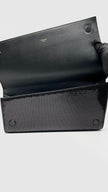 Preowned. Celine Clutch Black Sequined|12087
