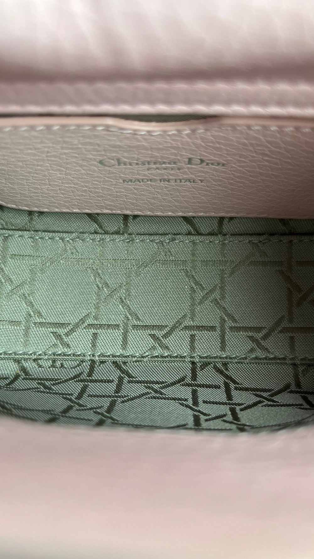 Brand New. Lady Dior Mini Pale Pink. 15-MA-0211|4405